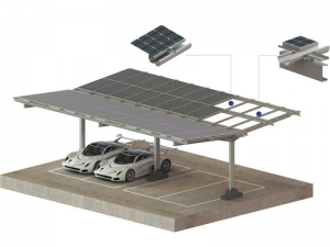 سقيفة BIPV مقاومة للماء (فولاذ)