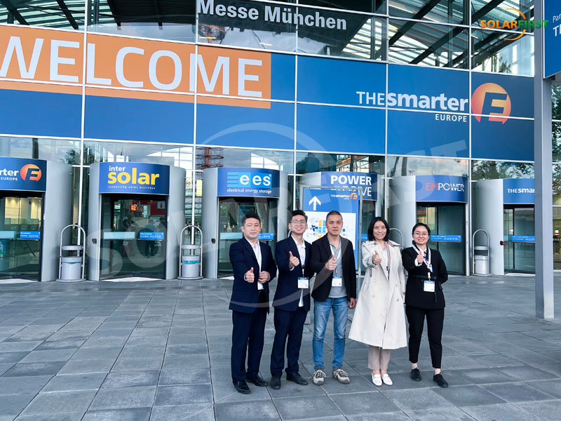 معرض SolFirsTech في Intersolar Europe يحقق نجاحًا كبيرًا